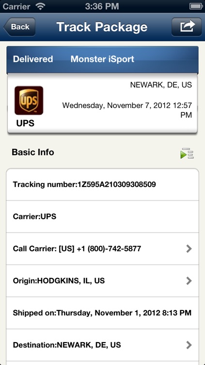 iPackage - Global Package Tracking screenshot-4