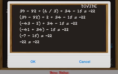 Chalkboard Math PEMDAS screenshot 4