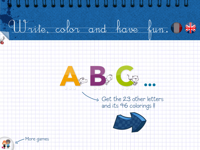 KidSchool : my first alphabet in English and French FREE(圖1)-速報App