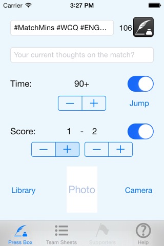 Match Minutes FC screenshot 3