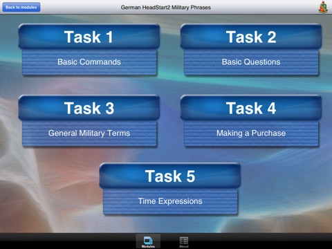 Headstart2 German Military Phrases screenshot 3