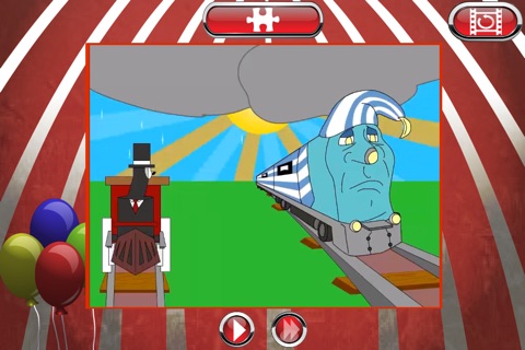 Trains Story Puzzles - The Little Engine Who Saved the Carnival! screenshot 4
