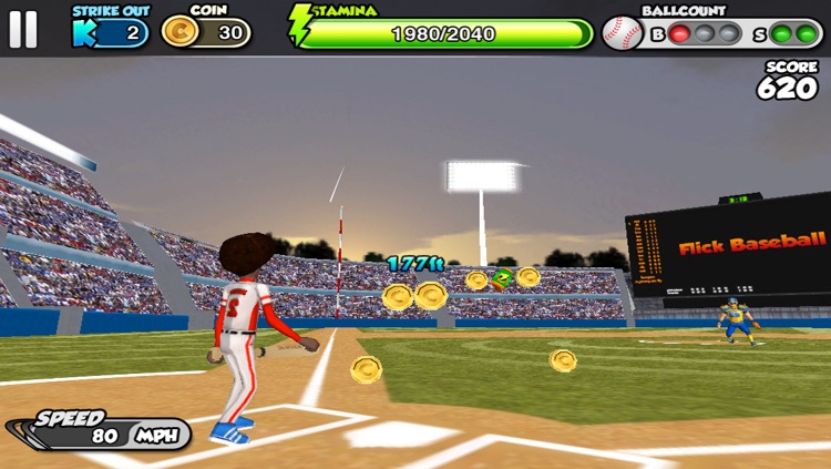 Flick baseball screenshot-3
