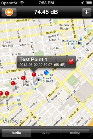 NC Decibel-Environmental Decibel test tools screenshot 2