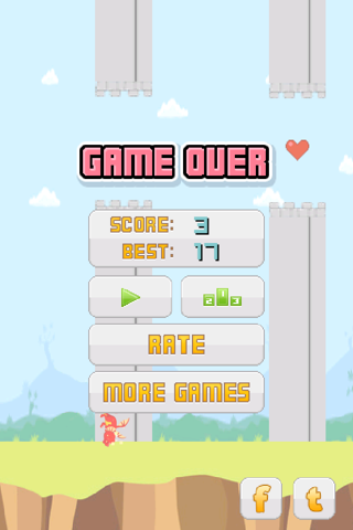 Flying Dragon Tap - Flappy your wings screenshot 3