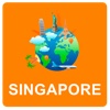 Singapore Off Vector Map - Vector World