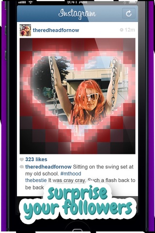 InstaHearts - Glam up your pics (Instagram edition) screenshot 2