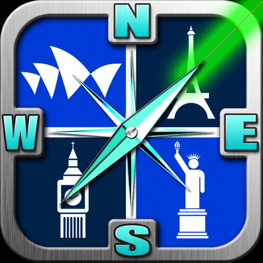 SIGHTSEEING Compass icon