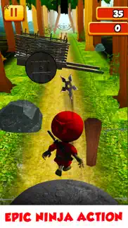 3d tiny ninja fun run free - mega kids jump race to the aztec temple games iphone screenshot 2
