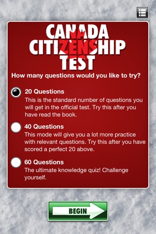 Canada Citizenship Test Pro screenshot 2