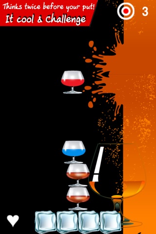 Whisky glass tower Block Game Puzzle - Build a tower top building game blocks screenshot 3