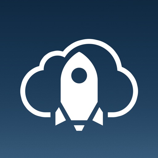 Backup Rocket - Easily upload all your camera roll photos & videos to Google Drive icon