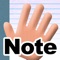"HandNote" is simplest finger painting application