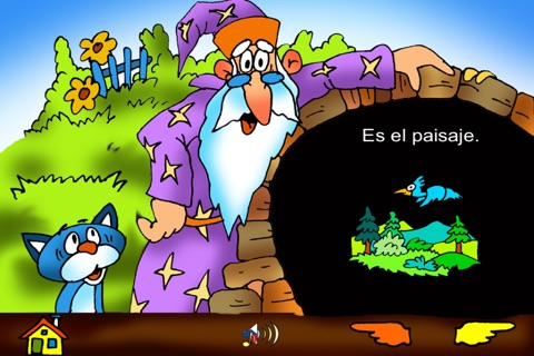 Kocour v botách - Španělština pro děti screenshot 2