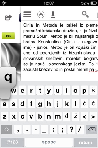 Slovenian Keyboard screenshot 4