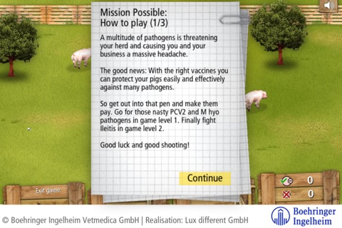 Pig vaccination game screenshot 3