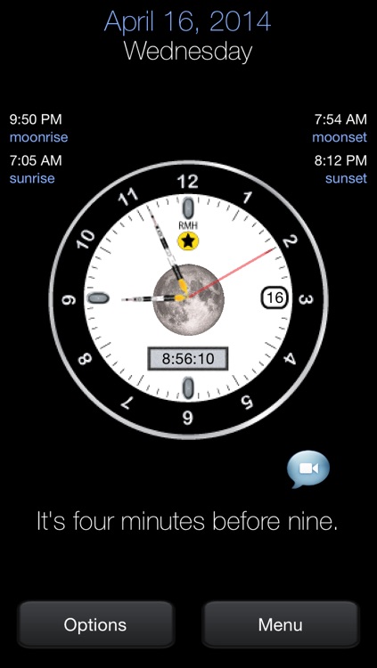 It's A Better Clock Full - Weather forecaster and Lunar Phase calendar
