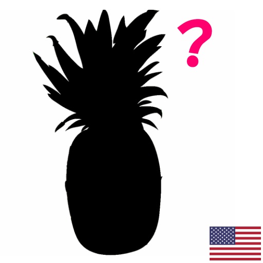 Fruits and Vegetables Silhouette Quiz (English) icon