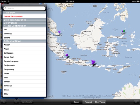 MyTravel Indonesia iPad MyTravel Indonesia iPad