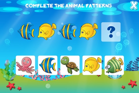 Marine Animals Toddler Preschool - Educational Fish Games for Kids screenshot 3