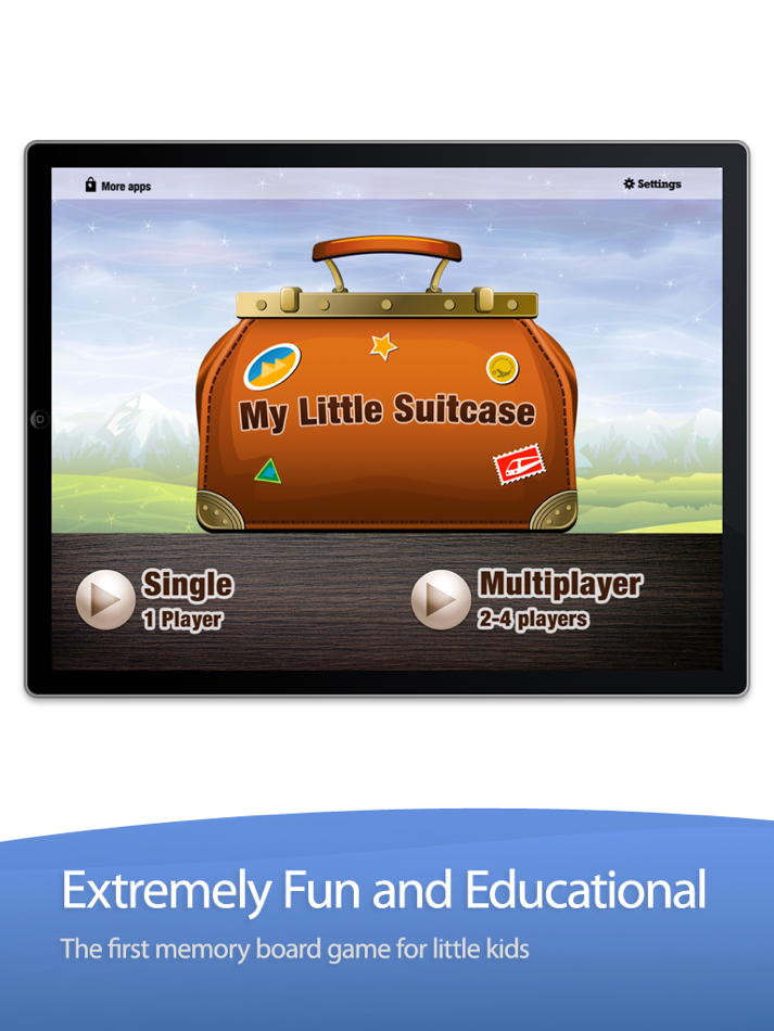 #1. My Little Suitcase - The Memory Board Game (iOS) Podle: Innovative Mobile Apps
