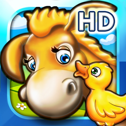 Farm animal puzzle for toddlers and kindergarten kids iOS App