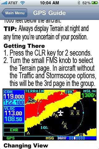 GPS Guide for Garmin 430 screenshot 2