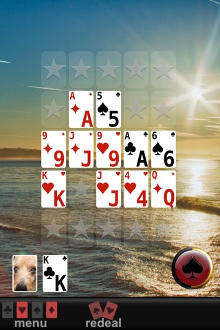 Full Deck Poker Solitaire screenshot 2