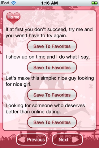 Online Dating Headlines screenshot 3