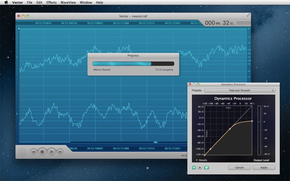 #4. Vector 2 Express - Audio Recorder and Editor (macOS) 由: Jaroslaw Szpilewski