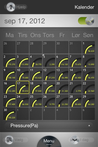 Chart Calendar screenshot 3