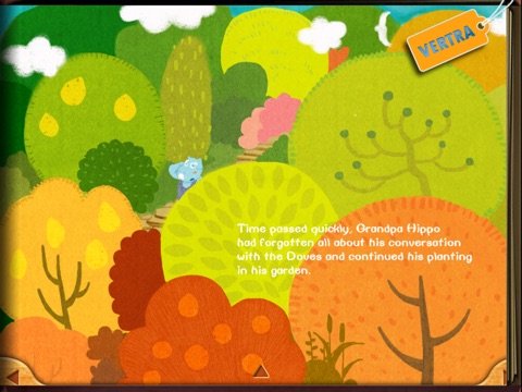 Finger Books - Grandpa Hippo's Garden HD screenshot 2