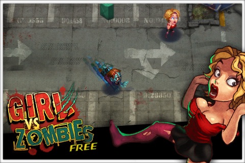 Girl vs Zombies Free screenshot 4