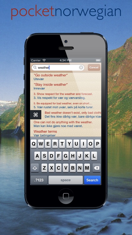 Pocket Norsk | handy Norwegian phrasebook with speech
