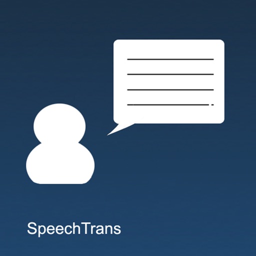 SpeechTrans Dictation with Recognition Powered By Nuance and Text To Speech Output Icon