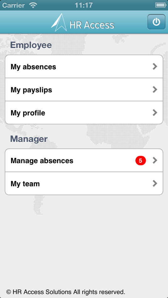 #2. HRa Mobile (iOS) 由: Sopra Steria Group