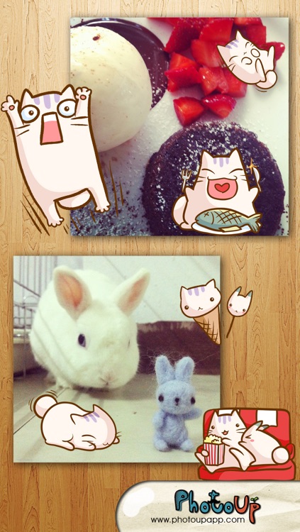 Nabbit Cam by PhotoUp - Cute  Rabbit Bunny Cat Stamps Photo Frame Filter Decoration App