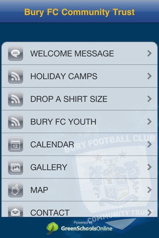 Bury FC Community Trust screenshot 2