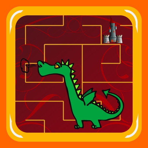 Dragon and Knight Maze (save the princess) icon