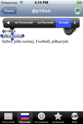 польский словарь screenshot 4