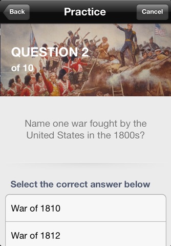 United States Citizenship Test screenshot 3