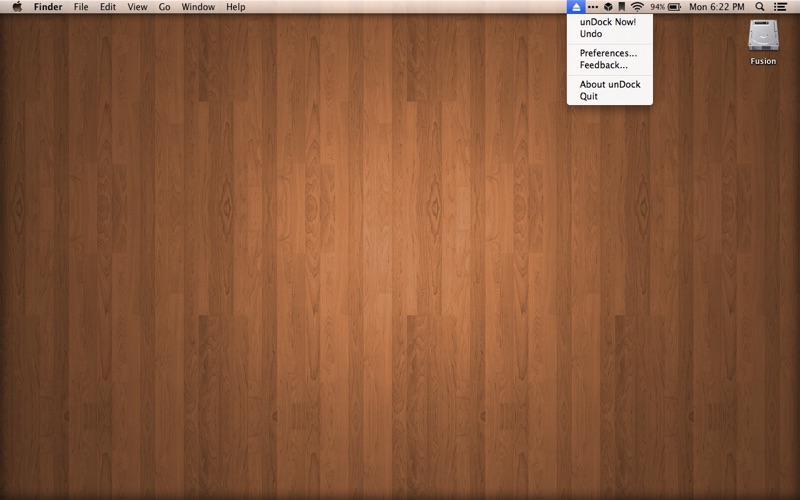 Screenshot #1 pour unDock