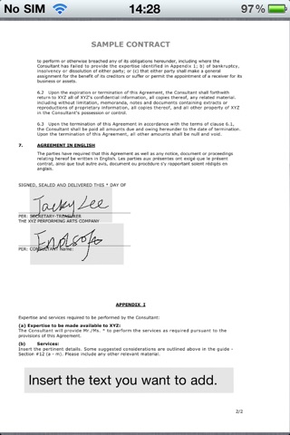 Signature for PDF screenshot 4