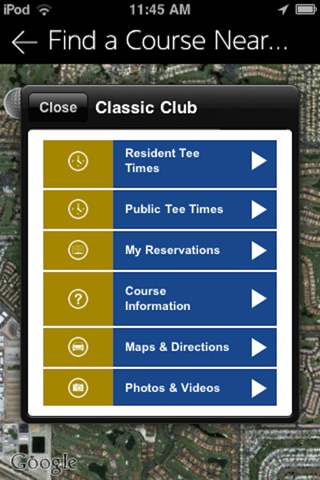 Golf Finder Palm Springs screenshot 2