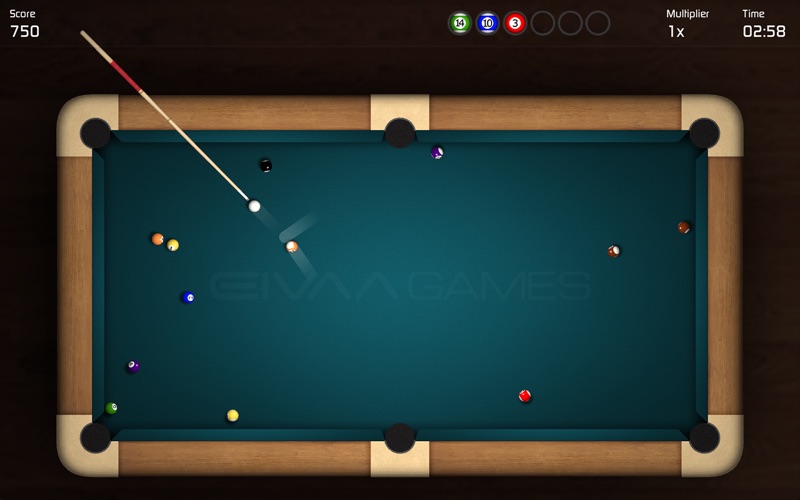 Screenshot #2 pour 3D Pool Game