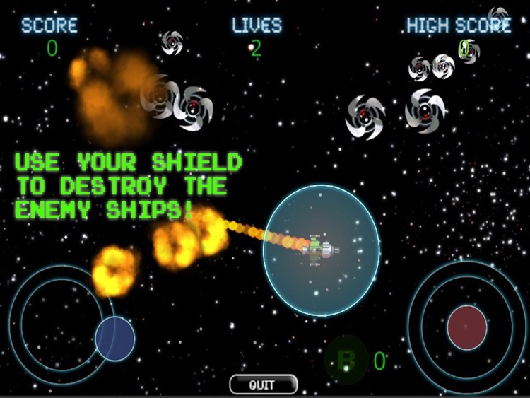 Geomatrix Space Wars HD FREE screenshot-3