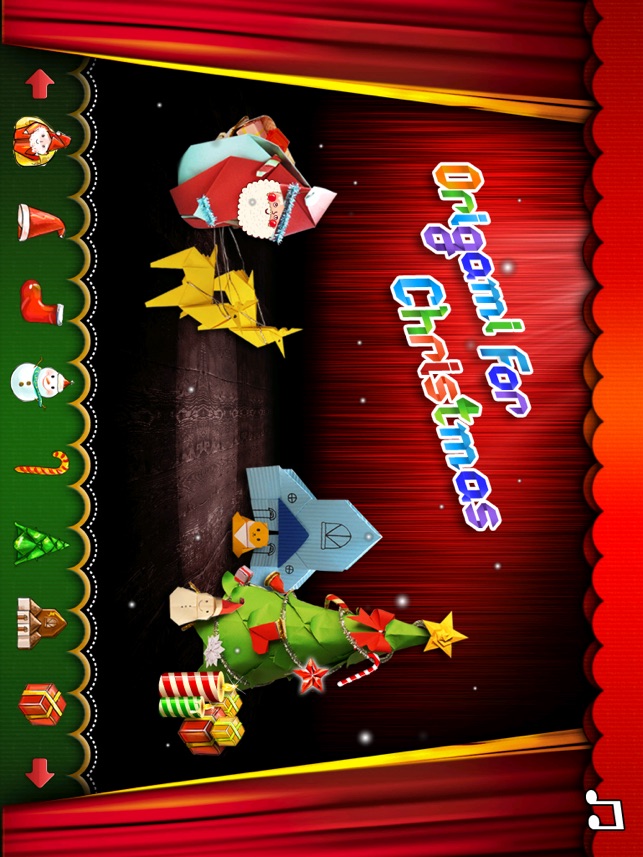 Origami for Christmas iPad edition(圖1)-速報App