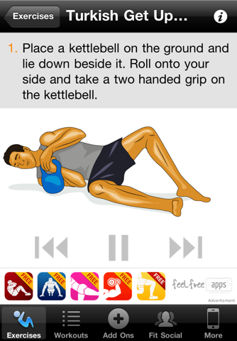 Kettlebell Workouts Free screenshot 2
