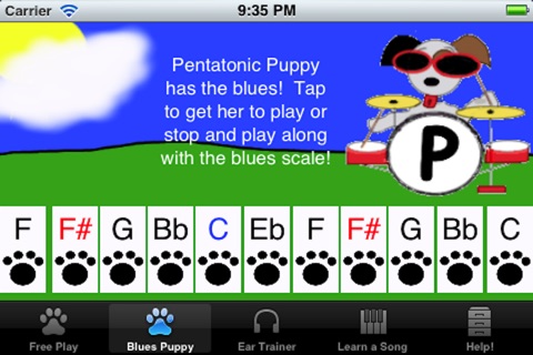 Pentatonic Puppy screenshot 2