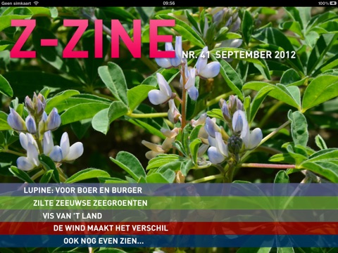 Z-Zine, digitaal magazine van Provincie Zeeland screenshot 2